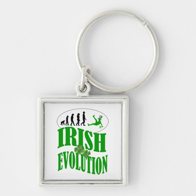 Llavero Evolución de Irlanda (Frente)