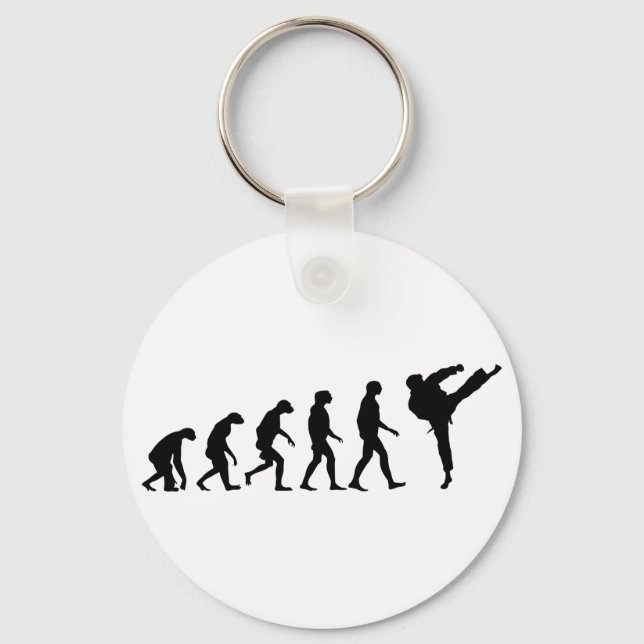 Llavero Evolución de Karate (Anverso)