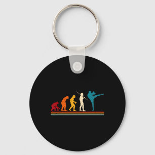 Llavero Evolución de Kickboxing Kickboxer Karate Boxeo Mma