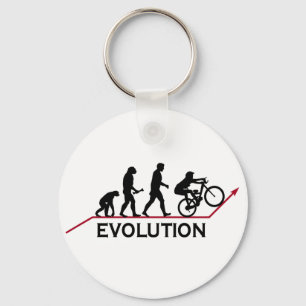 Llavero Evolución de la bicicleta de montaña