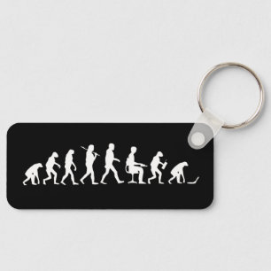 Llavero Evolución de la laptop humana