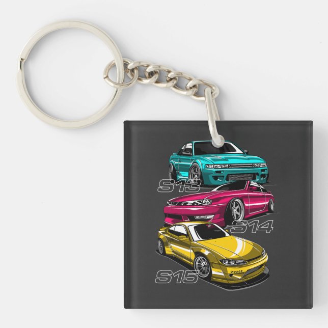 LLAVERO EVOLUCIÓN DEL CHASIS "S" DE SILVIA (Frente)