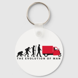 Llavero Evolución of usted Piaggio Ape mini transporter