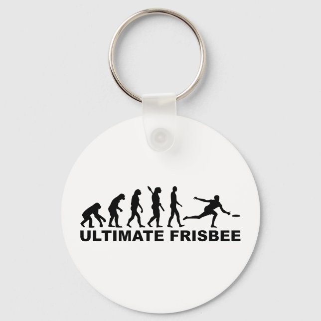 Llavero Evolución Ultimate Frisbee (Anverso)