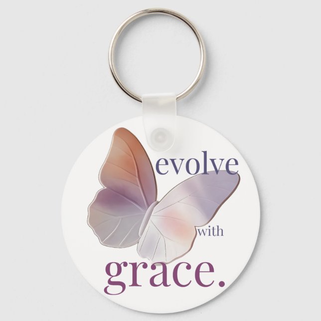 Llavero Evolucionar con tema de Grace (Anverso)
