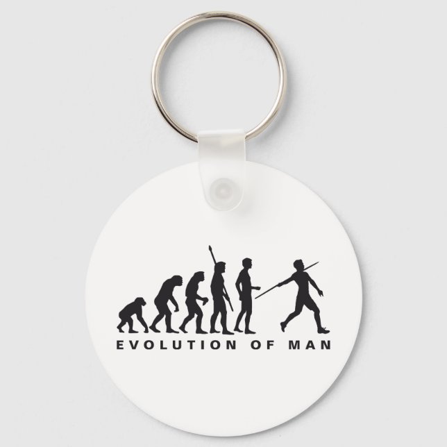 Llavero evolution javelin thrower (Anverso)