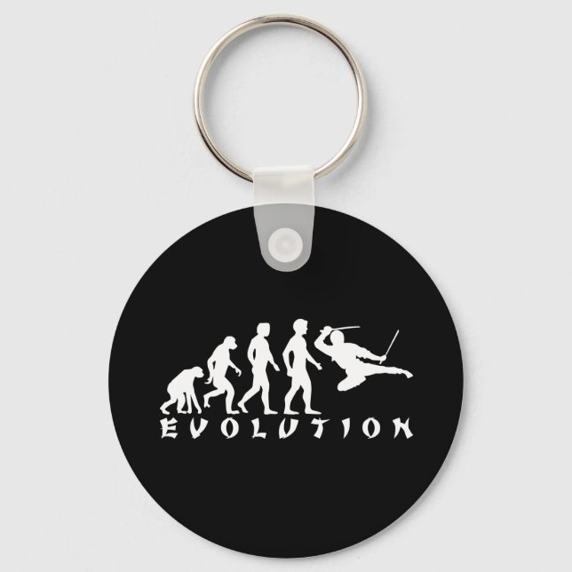Llavero evolution Ninja Black (Anverso)