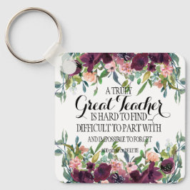 Llavero Excelente regalo de agradecimiento al profesor