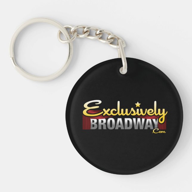 Llavero ExclusivelyBroadway.com (Frente)