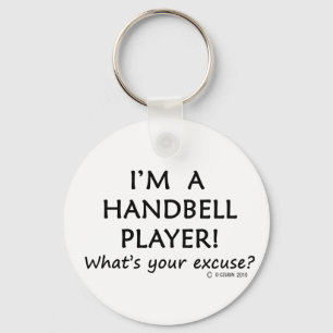 Llavero Excusa del jugador del Handbell