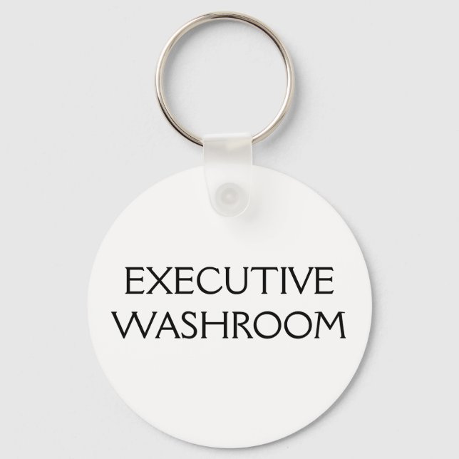 LLAVERO EXECUTIVE WASHROOM (Anverso)