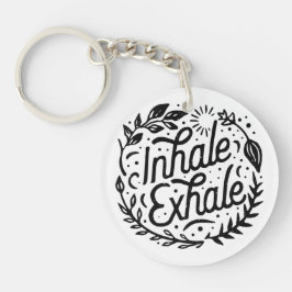 Llavero Exhalación por inhalación