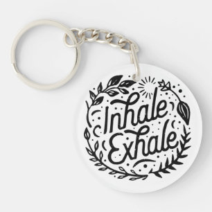 Llavero Exhalación por inhalación