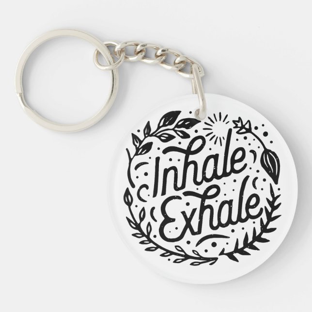 Llavero Exhalación por inhalación (Frente)
