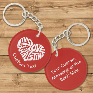 Llavero Exhauste Love Keychain