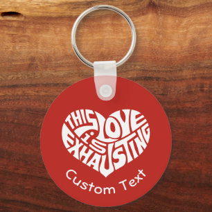 Llavero Exhauste Love Keychain