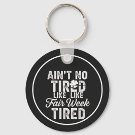 Llavero Exhausted But Happy Design