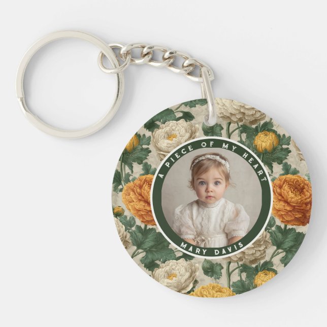 Llavero Exotic Christmas Gifts For Women Ranunculus Floral (Frente)