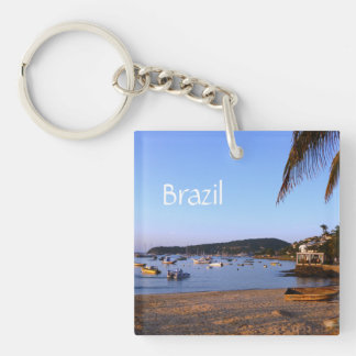 Llavero Exótico Keychain brasileño de playa