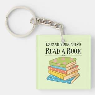 Llavero Expande su mente... leer un libro