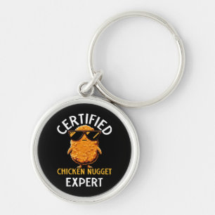 Llavero Experto certificado en el nugget de pollo
