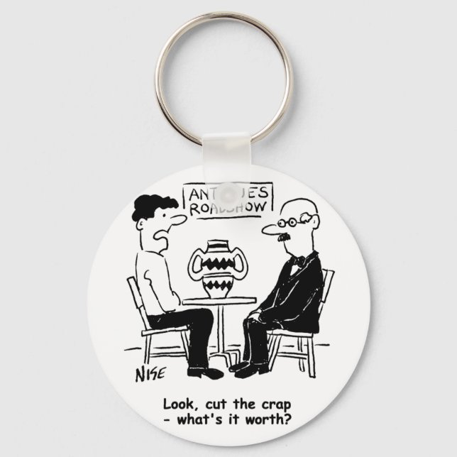 Llavero Experto en antigüedades. Qué vale la pena valorar  (Anverso)