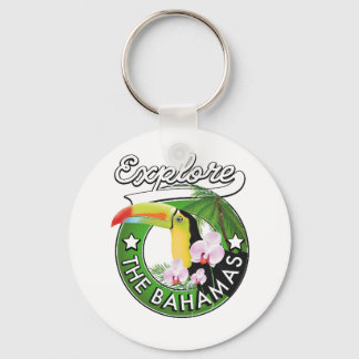 Llavero Explora el logo de las Bahamas Magnet