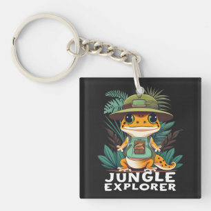 Llavero Explorador de la jungla de Gecko leopardo: descubr