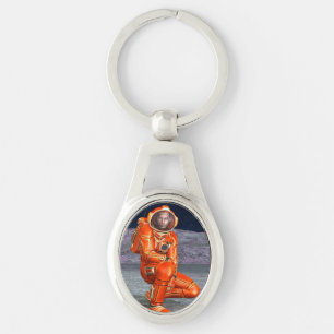 Llavero Explorador de Marte Astronauta Arte de Planeta Ali