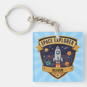 Llavero Explorador Espacial Adorable