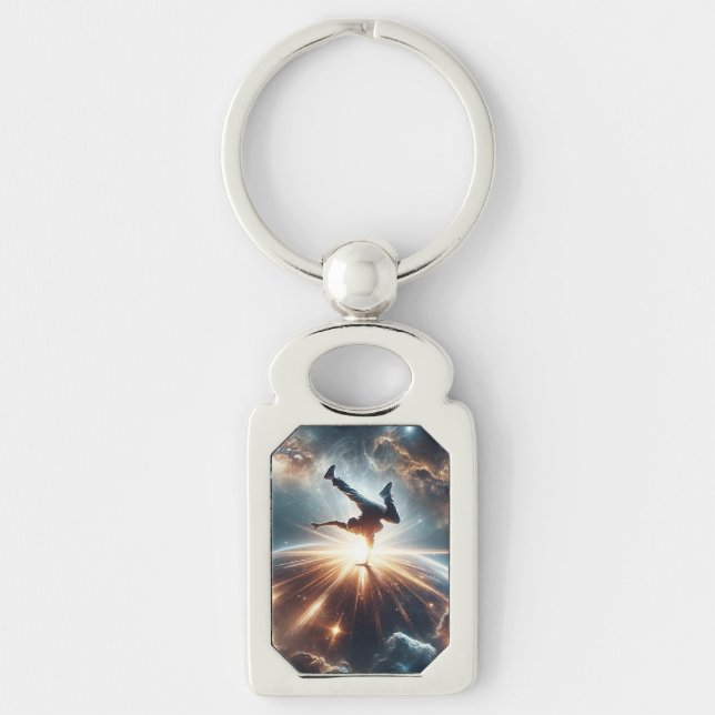 Llavero Explosión de la ruptura galáctica en el espacio pr (Anverso)