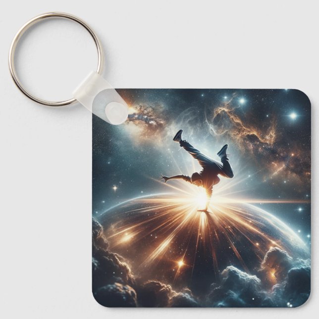 Llavero Explosión de la ruptura galáctica en el espacio pr (Anverso)