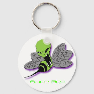 Llavero extranjero de la abeja
