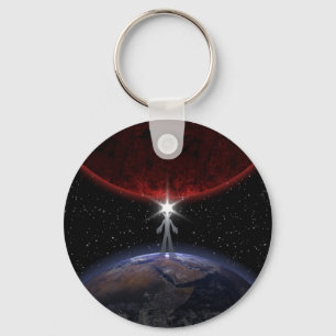Llavero Extranjero entre los planetas