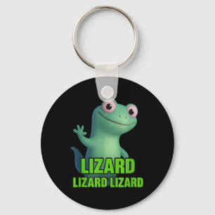 Llavero Extraño Cómnito Hombres Hombres Lizard Liz
