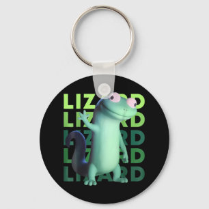 Llavero Extraño Cómnito Hombres Hombres Lizard Liz