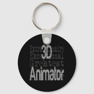 Llavero Extraordinaria de animación 3D