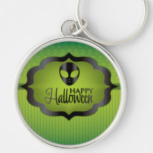 Llavero Extraterrestre verde de Halloween