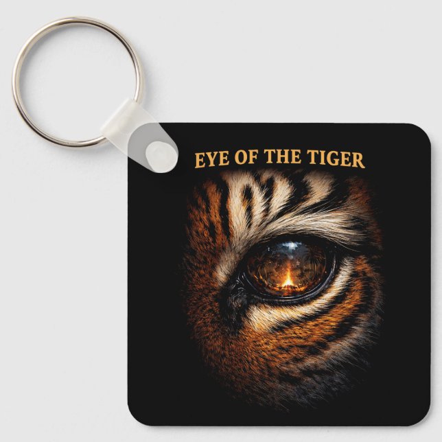 Llavero Eye of the Tiger (Anverso)