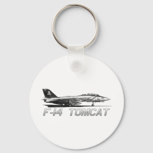 Llavero F14 Tomcat VF-103 Jolly Rogers - dibujo