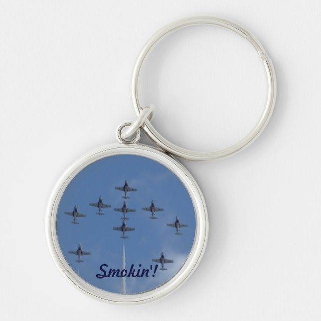 Llavero F/A-18 Fighter Jet Plane Air Show Stunt (Frente)