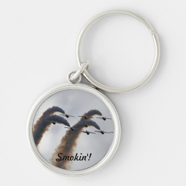 Llavero F/A-18 Fighter Jet Plane Air Show Stunt (Frente)