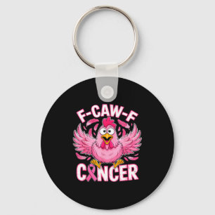 Llavero F-caw-f cáncer cáncer de mama conciencia rosa 