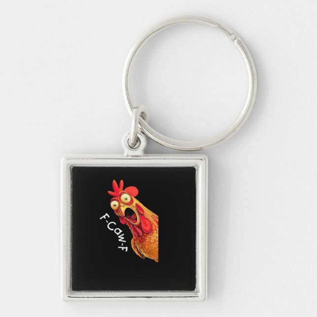 Llavero F-Caw-F-Chicken Classic Vintage Graphic (Frente)