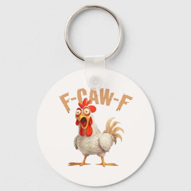 Llavero F-Caw-F Classic Aesthetic Style (Anverso)