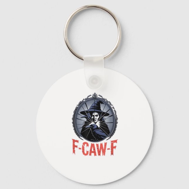 Llavero F-Caw-F Classic Retro Graphic (Anverso)