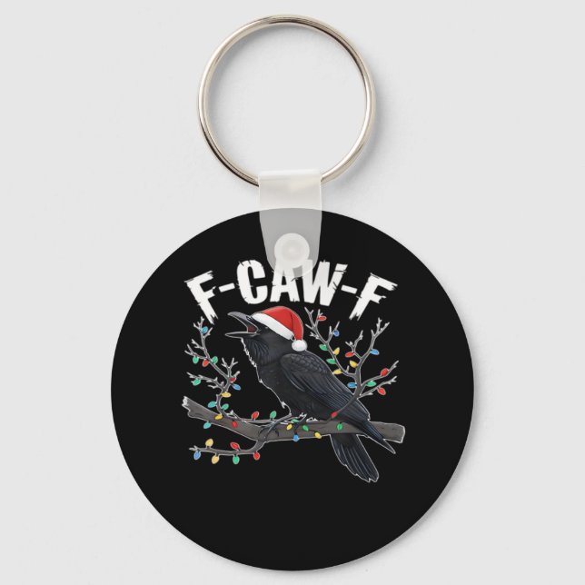 Llavero F-Caw-F Divertido Moderno (Anverso)