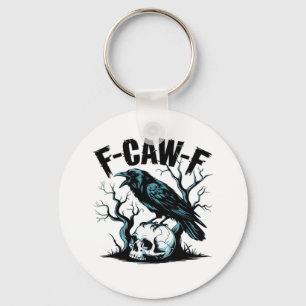 Llavero F-Caw-F Divertido Moderno