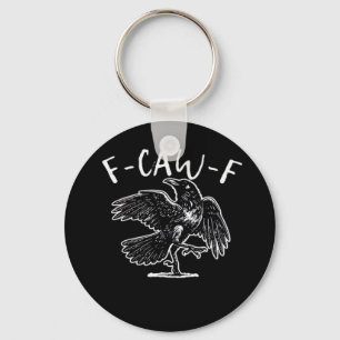 Llavero F-Caw-F Divertido Moderno