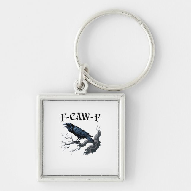 Llavero F-Caw-F Funny Bird Crow (Frente)